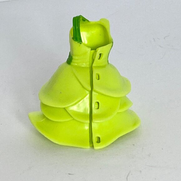 2011 Disney Fairies Tinkerbell Green One Shoulder Plastic Dress Tink Pixie Hollo - Picture 4 of 6